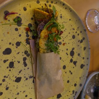 Chilte - GrEen Chorizo Vampiro 14. Hand Pressed Corn Tortilla. Green Chorizo. Queso Asadero. Salsa Macha - Mexican Near Me - Phoenix, Arizona