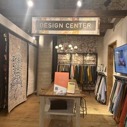 Anthropologie - Li e the design center with all the materials to see in person