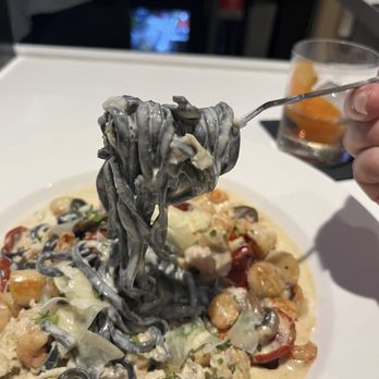 Embassy Suites by Hilton St Augustine Beach Oceanfront Resort - Squid Ink Pasta with Shrimp - Hotels Near Me - St Augustine, Florida Embassy Suites by Hilton St Augustine Beach Oceanfront Resort - Squid Ink Pasta with Shrimp - Hotels Near Me - St Augustine, Florida