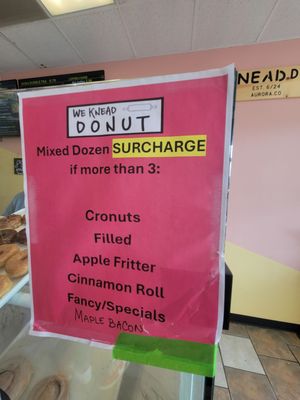 Menu photo 3 We Knead Donut Aurora, CO Menu photo 3 We Knead Donut Aurora, CO