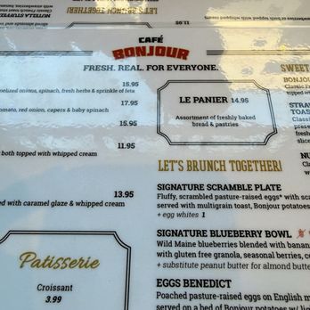Cafe Bonjour - Breakfast & Brunch Near Me - Boston, Massachusetts