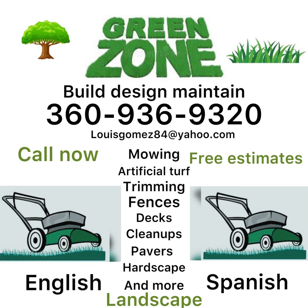 GREEN ZONE 43 Photos & 25 Reviews Vancouver, Washington Landscaping Phone Number Yelp