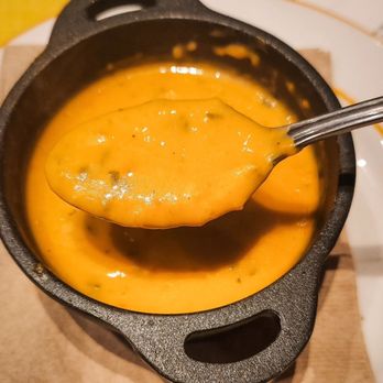 Melting Pot Social - Tomato bisque (gluten-free) - New American Near Me - Tampa, Florida Melting Pot Social - Tomato bisque (gluten-free) - New American Near Me - Tampa, Florida
