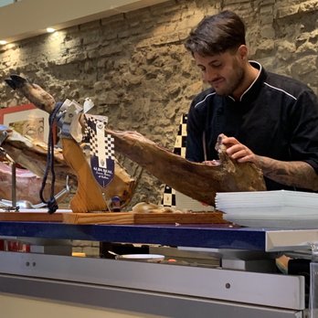Emma Pizzeria - Hand sliced prosciutto - Pizza Near Me - Rome, RM