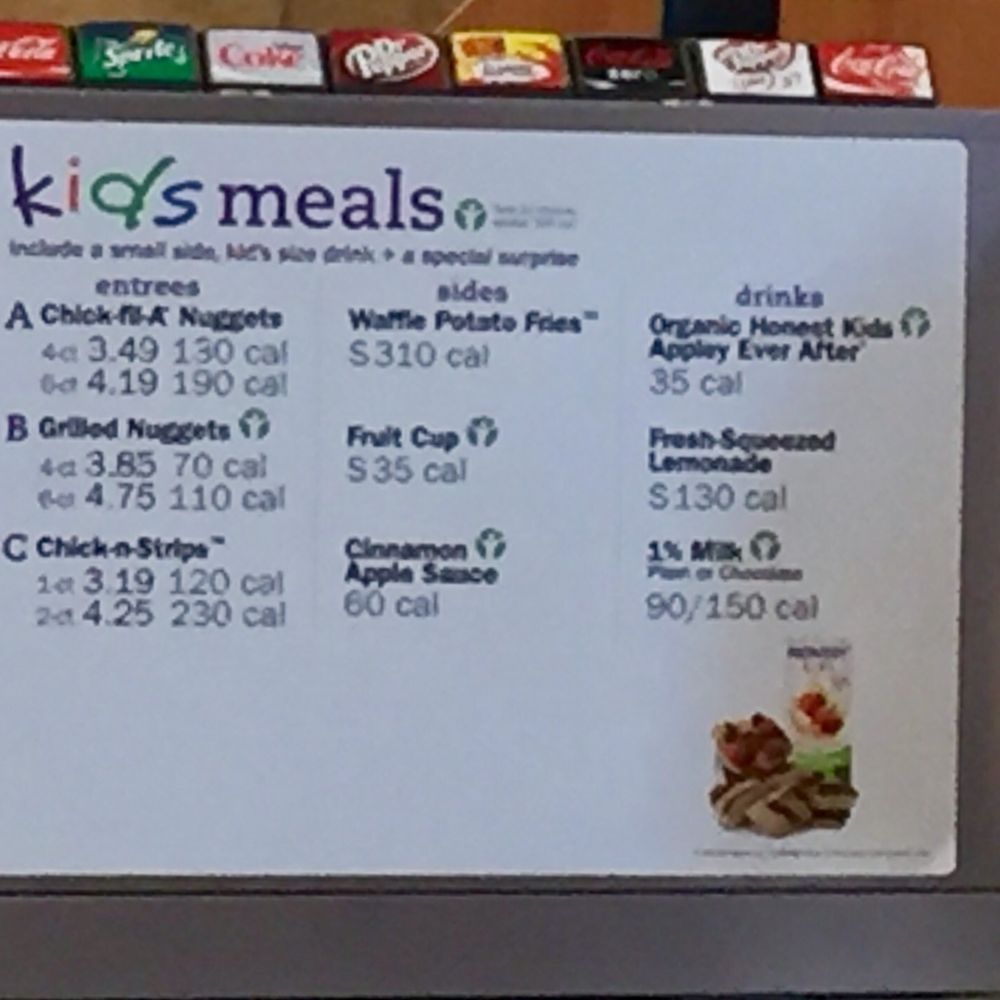 Chick-fil-A - Menu - Fast Food Near Me - Harvey, Louisiana