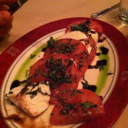 Dakota Prime Steak House and Sushi Bar - Tomato and mozzarella salad