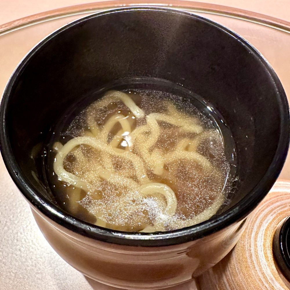 Yohei Sushi KAHALA - Finishing Dish. Ramen w ichiban dashi and chicken stock. - Sushi Bars Near Me - Honolulu, Hawaii Yohei Sushi KAHALA - Finishing Dish. Ramen w ichiban dashi and chicken stock. - Sushi Bars Near Me - Honolulu, Hawaii