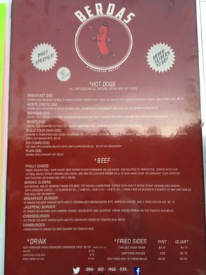 Menu photo 3 Berdas Roadside Eatery Essex, VT