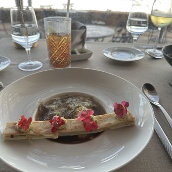La Roca - Smoked onion soup - I loved the presentation and it was delicious - Seafood Near Me - Cabo San Lucas, BCS La Roca - Smoked onion soup - I loved the presentation and it was delicious - Seafood Near Me - Cabo San Lucas, BCS