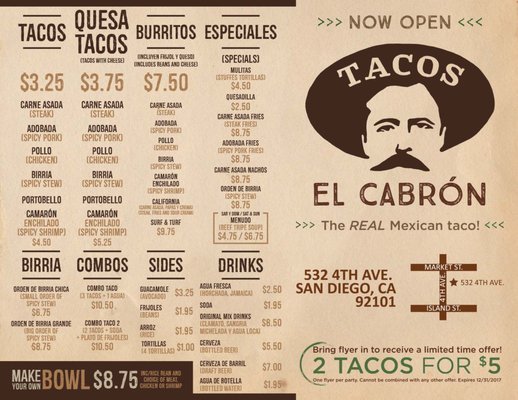 CLOSED - Tacos el Cabron by null