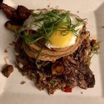 Los Andes Restaurant - steak w/ egg and mushrooms - Latin American Near Me - Providence, Rhode Island Los Andes Restaurant - steak w/ egg and mushrooms - Latin American Near Me - Providence, Rhode Island
