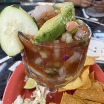 Dia de Pesca - Shrimp Copa de Camaron Cocktail - Mexican Near Me - San Jose, California Dia de Pesca - Shrimp Copa de Camaron Cocktail - Mexican Near Me - San Jose, California