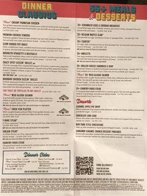 Menu photo 4 Denny's Thatcher, AZ