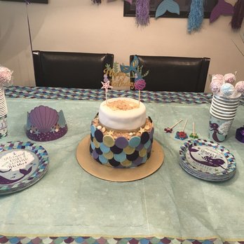 Cakes By Claudia - Mermaid themed birthday cake - Custom Cakes Near Me