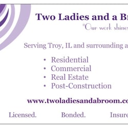 Two Ladies and a Broom