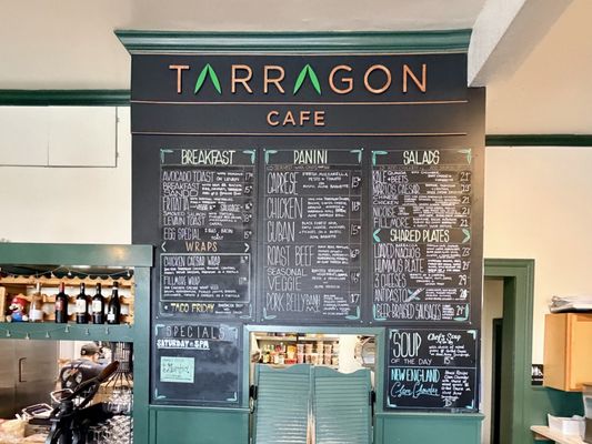 Menu photo 2 Tarragon Cafe San Francisco, CA