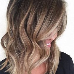 B Young Salon - Add a touch of color around the face to brighten any style.