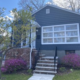 the front of the house