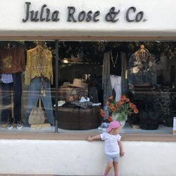 Julia Rose & Co - My little girl joining me on today's shopping trip to the lovely Julia Rose & Co.
