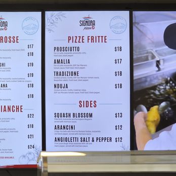 Signora Pizza - Menu as of 25 July 2026 - Food Trucks Near Me - Las Vegas, Nevada
