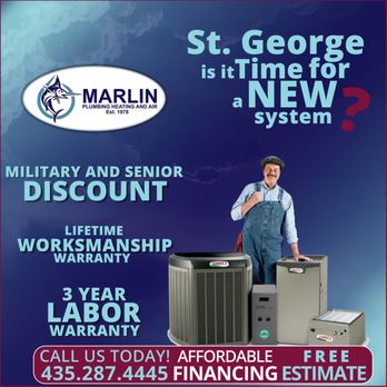 Marlin Plumbing Heating and Air - Plumbing Near Me - St. George, Utah Marlin Plumbing Heating and Air - Plumbing Near Me - St. George, Utah