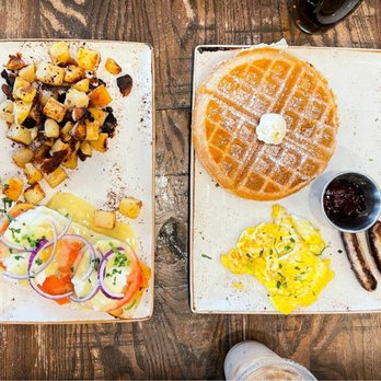 First Watch - Traditional Breakfast and Smoked Salmon Eggs Benedict - Breakfast & Brunch Near Me - San Antonio, Texas