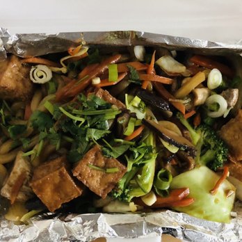 Lucky Thai - Udon noodles with tofu and extra veggies - Thai Near Me - Murfreesboro, Tennessee Lucky Thai - Udon noodles with tofu and extra veggies - Thai Near Me - Murfreesboro, Tennessee