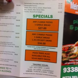 Melrose Pizza - Menu page 5