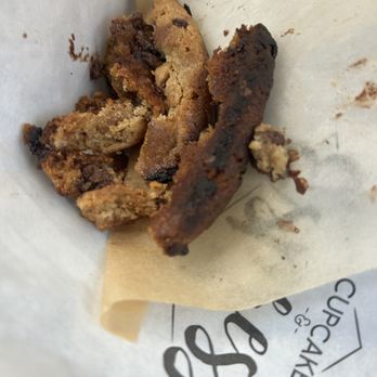 Cupcake & Espresso Bar - My burnt cookie edges - Bakeries Near Me - Riverside, California