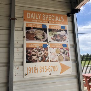 Pupusería y Taquería “Jimmy” - Daily specials - Food Trucks Near Me - Tulsa, Oklahoma