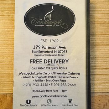 Candlewyck Diner - Diners Near Me - East Rutherford, New Jersey