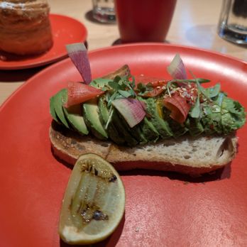 Virgin Voyages - Avo toast - Boat Tours Near Me