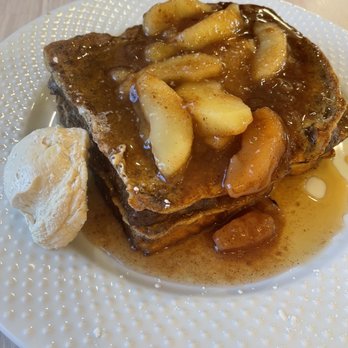 Milkweed Table + Market - French toast with apple compote. - Breakfast & Brunch Near Me - Pitman, New Jersey Milkweed Table + Market - French toast with apple compote. - Breakfast & Brunch Near Me - Pitman, New Jersey