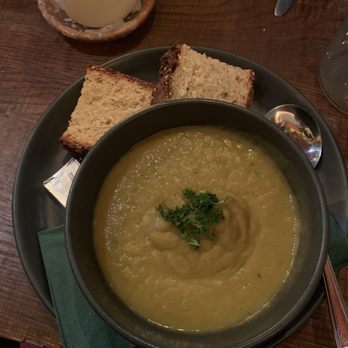 Brel - Parsnip soup and soda bread - Belgian Near Me - Glasgow, GLG Brel - Parsnip soup and soda bread - Belgian Near Me - Glasgow, GLG