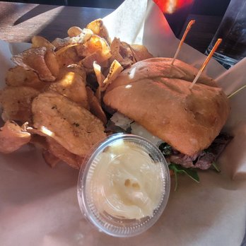 Beard & Belly - Ribeye chimichurri sandwich. Very tender and flavourful. Hope it stays on the permanent menu - Bakeries Near Me - Chicago, Illinois