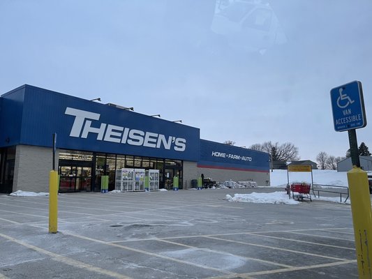 Theisen's Home Farm Auto office