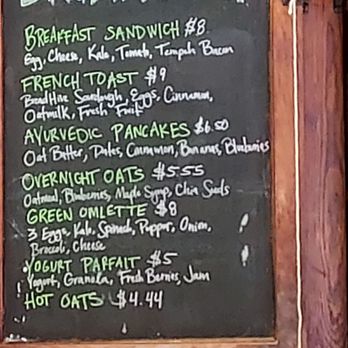 The Healing Grounds - Breakfast menu - Cafes Near Me - Buffalo, New York