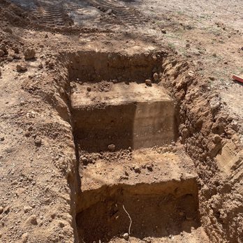A Grade Above - Made stairs for my contractors for easy access - Excavation Services Near Me A Grade Above - Made stairs for my contractors for easy access - Excavation Services Near Me