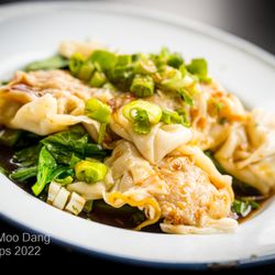 Khao Moo Dang - #19 Pork Dumplings