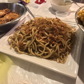 Cajun Kitchen - Garlic noodles with lump crab meat--delicious!! - Cajun/Creole Near Me - Houston, Texas