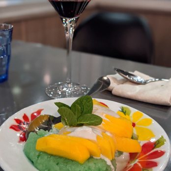 Pineapple Thai - Coconut Sticky Rice with Mango - Thai Near Me - Cupertino, California Pineapple Thai - Coconut Sticky Rice with Mango - Thai Near Me - Cupertino, California