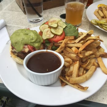 The Brewhouse On The Grand - The California Burger with fries and gravy! - Bed & Breakfast Near Me - Fergus, Ontario The Brewhouse On The Grand - The California Burger with fries and gravy! - Bed & Breakfast Near Me - Fergus, Ontario