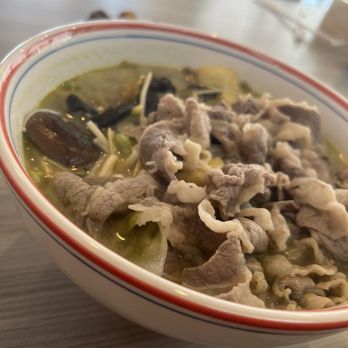 JiBeiChuan Noodles & Dumplings - Sauerkraut Beef Slices Soup - Chinese Near Me - Katy, Texas