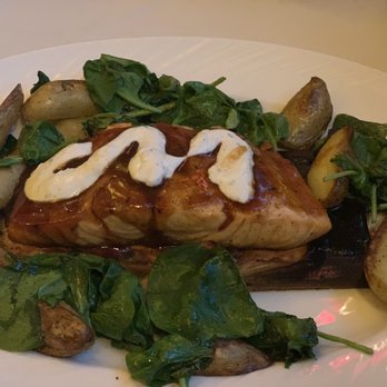 Eddie Merlot's - Cedar Plank Roasted Salmon* - Seafood Near Me - Columbus, Ohio Eddie Merlot's - Cedar Plank Roasted Salmon* - Seafood Near Me - Columbus, Ohio