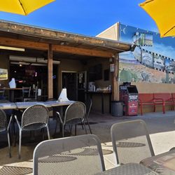 Mecca Bar and Grill - Outside seating area