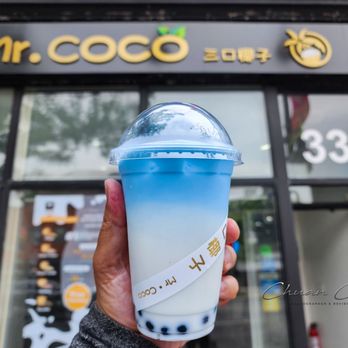 Mr.Coco - Sapphire Coconut Milk ($7.99) - Desserts Near Me - Toronto, Ontario