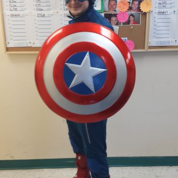 Bobby & Steves Auto World - Captain America made a stop at BSAW! - Auto Repair Near Me - Bloomington, Minnesota
