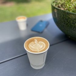 Cedar Coffee Company - The cutest little cappuccino you ever did see.