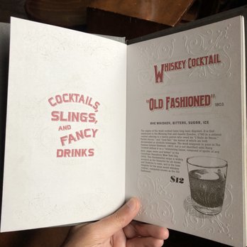Union Lodge No.1 - Menu - Cocktail Bars Near Me - Denver, Colorado