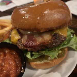 Photo of Slater's 50/50 - Anaheim Hills - Anaheim, CA, United States. The Best Damn Bacon Cheeseburger